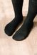 Hemp socks, high terry winter, black sizes 25-27 (36-42)