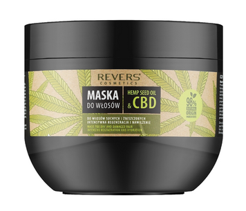 Revers Hair Mask With Natural Hemp Oil With CBD