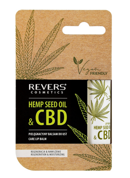 Lip balm with hemp oil