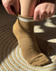 Hiking socks in coyote color (size 25)
