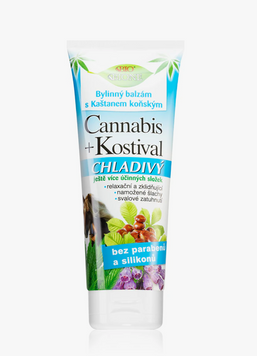 Cooling balm for muscles, joints, and tendons