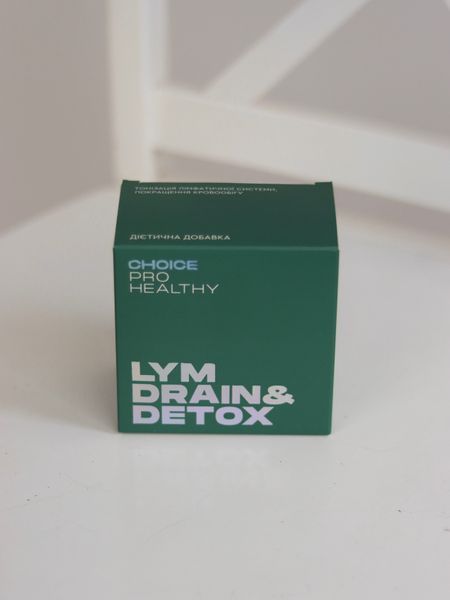 Lym Drain & Detox ТМ Pro Healthy &ndash; лімфодренаж та очищення організму, 60 капсул 12325445 фото