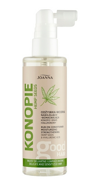 Leave-in conditioner with hemp seeds