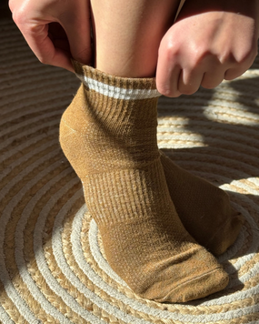 Hiking socks in coyote color (size 25) 5 pairs