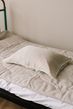 Hemp pillowcase with piping 40х60