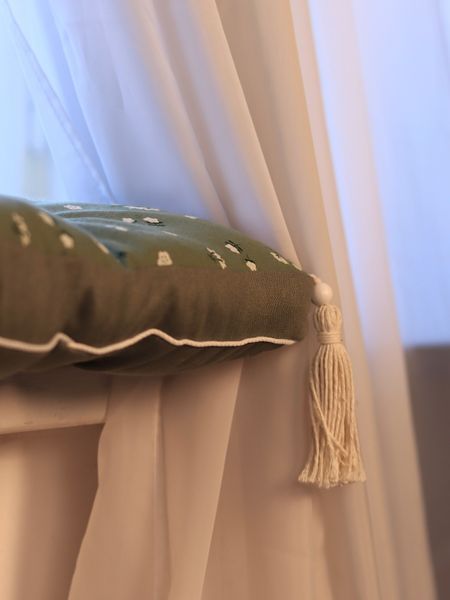 Cushion for garden furniture, window sill 40х120 cm