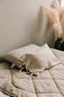 Hemp pillowcase with ties, 40x60