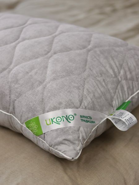 Подушка конопляна COMFORT в сатиновому чохлі 50х70 4 фото