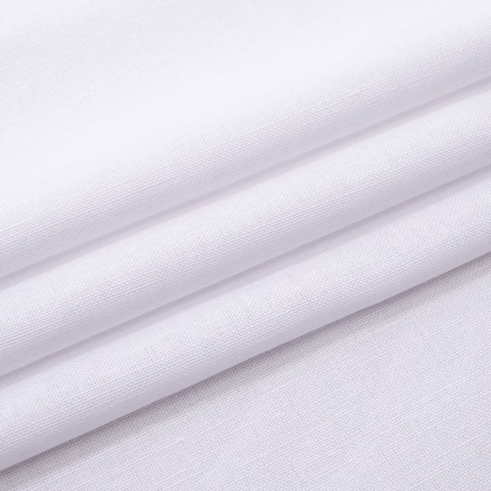 Linen fabric Pearl - 60% linen, 40% cotton