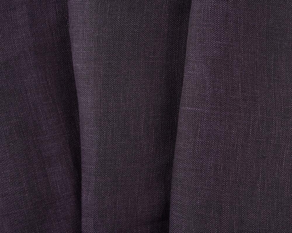 Amethyst linen fabric - 100% linen