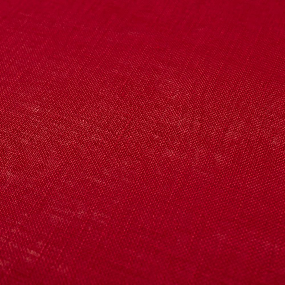Linen fabric Red - 100% linen
