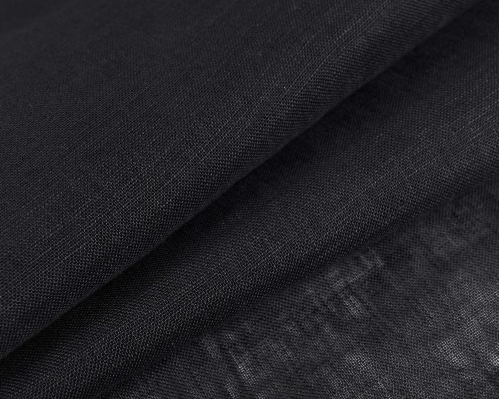 Linen fabric Night - 100% linen