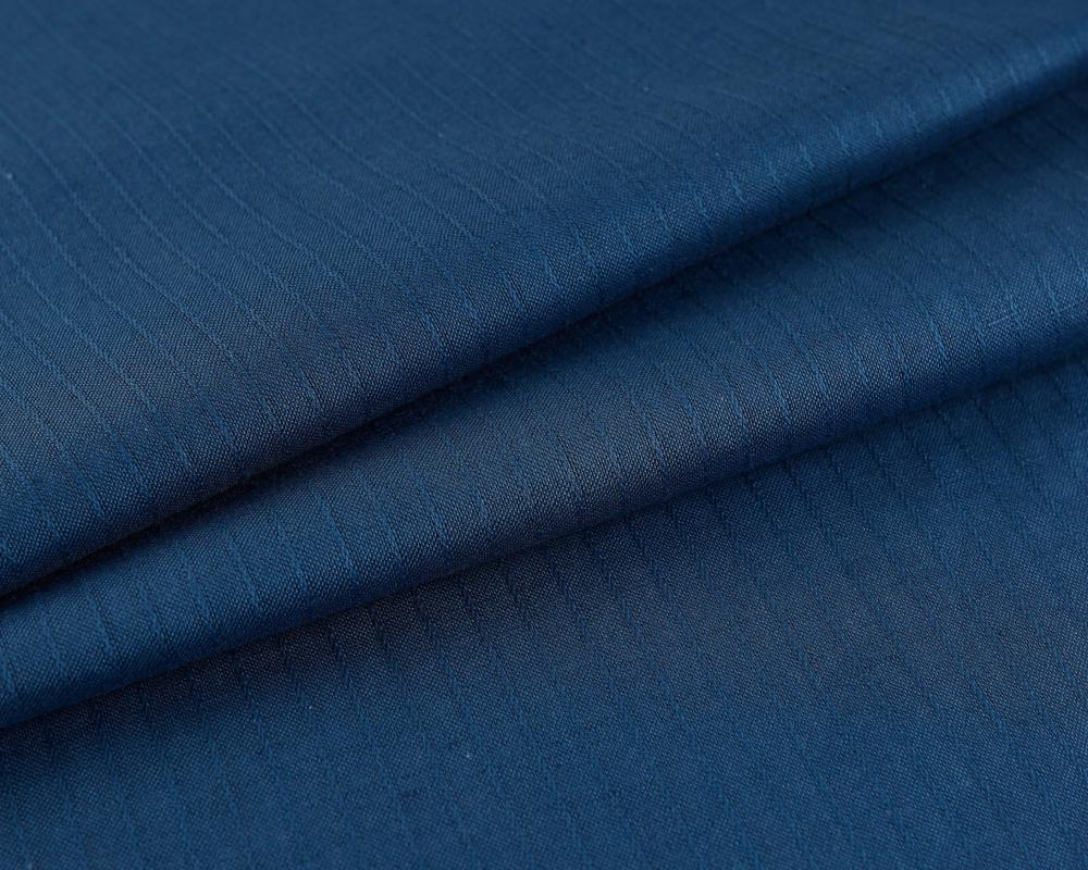 Sapphire linen fabric - 50% linen, 50% cotton