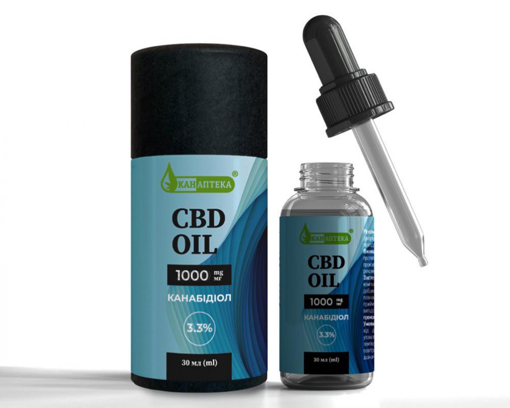 CBD oil 1000 mg 3.3%