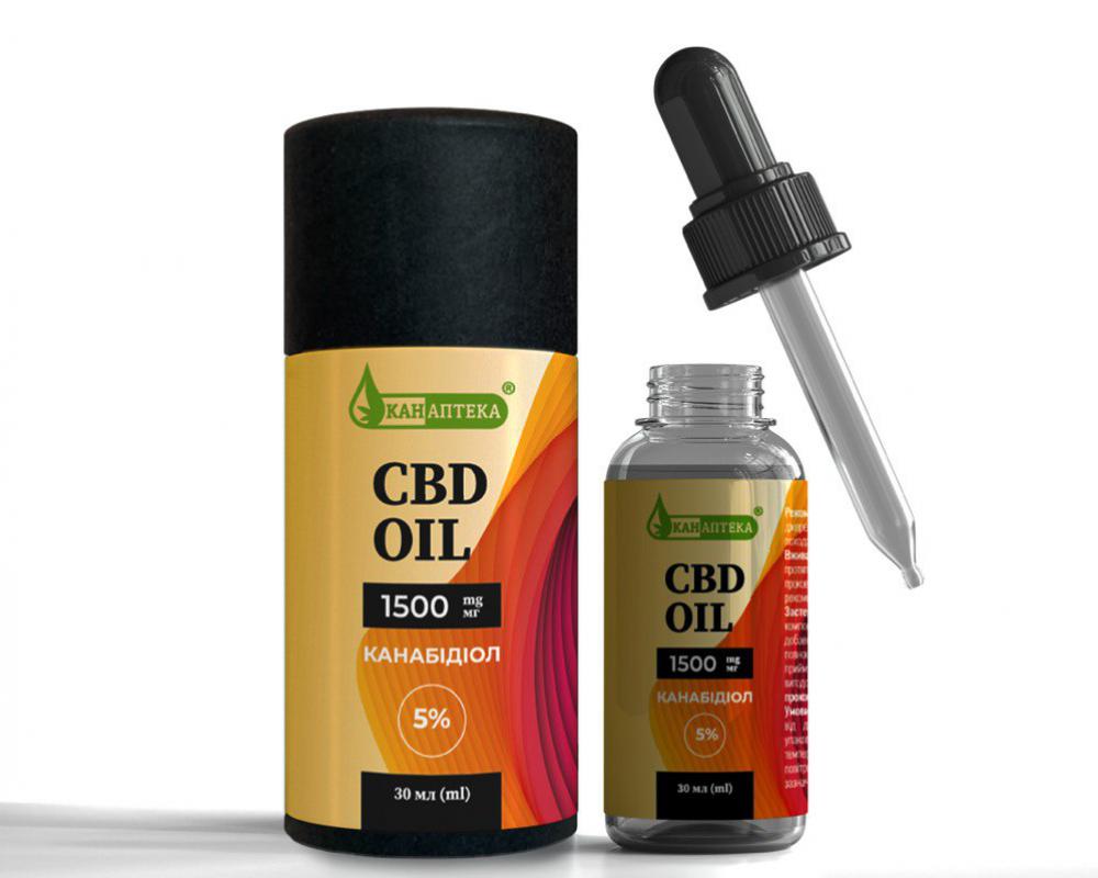 CBD oil 1500 mg 5%