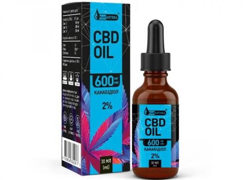 CBD oil 600 mg 2%