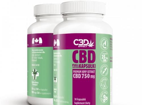 CBD CBD in capsules 750 mg - 30 pcs