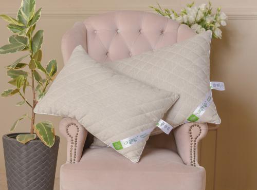  Linen pillow cover sewn with hemp 55*75