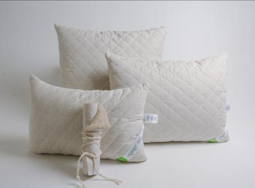  Linen pillow cover sewn with hemp 75*75