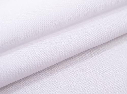 Linen fabric White - 60% linen, 40% cotton