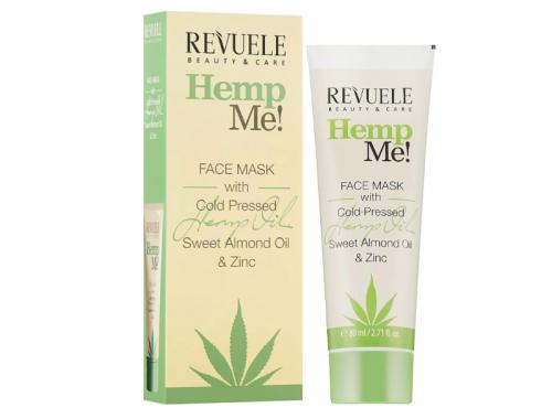 Face mask with hemp extract